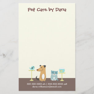 Pet Sitter's Business Flygblad