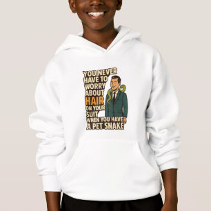 Pet Snake No på Hair Kostym Funny Graphic T Shirt