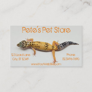 Pet Store-Affärskort Visitkort