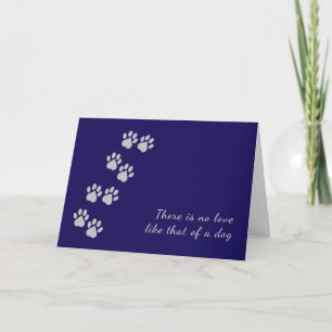 Pet Symapthy Card Kort