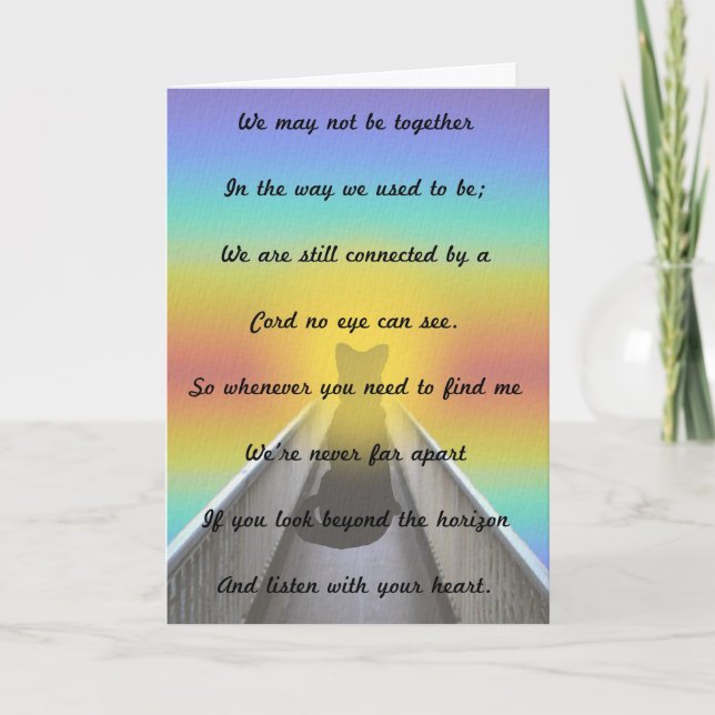 Pet Sympathy Card - Hund Kort (Framsida)