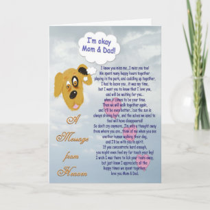 Pet Sympathy/Hund-Mamma & Pappa Card Kort