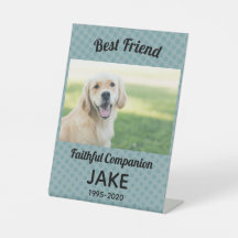 Pet Sympathy Photo Keepsak Memory Memorial