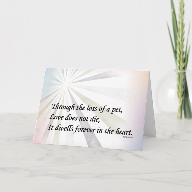 Pet-sympatikort Kort (Framsida)