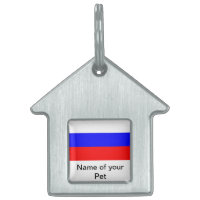 Pet Tag med Rysslands Flagga