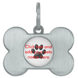 Pet-tagg Namnbricka Husdjur