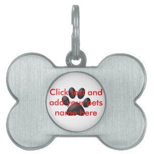 Pet-tagg Namnbricka Husdjur