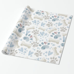 Pet Tass Bone och Hearts Presentpapper