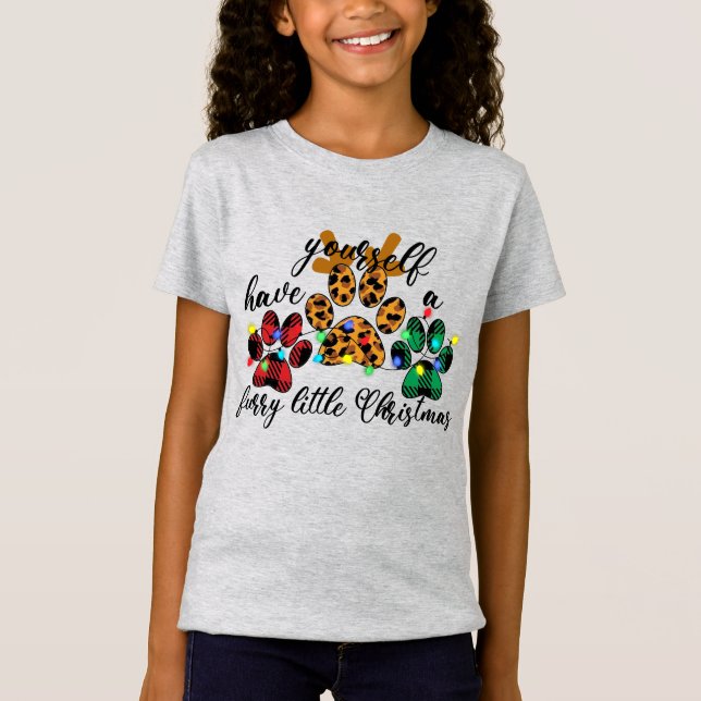 Pet Tass har ett Hårig. T Shirt (Framsida)