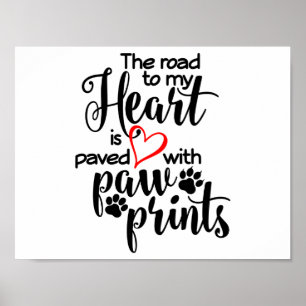 Pet Tass Heart Poster