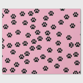 Pet Tass Mönster Wrapping Papper Presentpapper