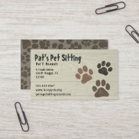 Pet Tassar Hund eller Cat Tass avtryck Faux Weaste