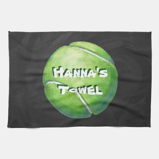 Pet Tennis Boll Kökshandduk (Horisontell)