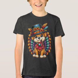 Pet Turkey Costume T-Shirt Design