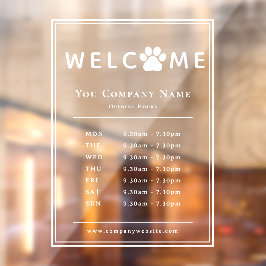 Pet Veterinary Clinic Open Hours Tass Logotyp