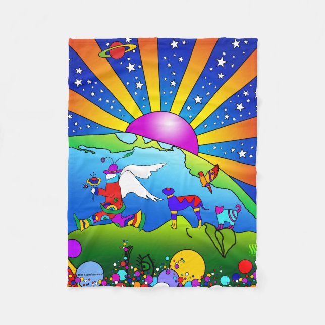 Pet World Fleece Blanket (Framsidan)