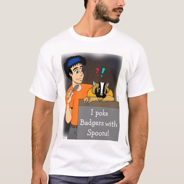 Peta bäverskinnt-skjortan tee shirt (Framsida)