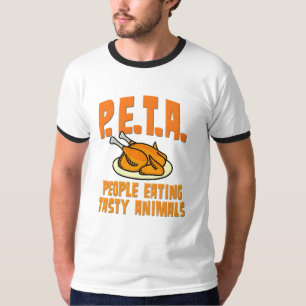 PETA-folk som äter smakliga djur Tee