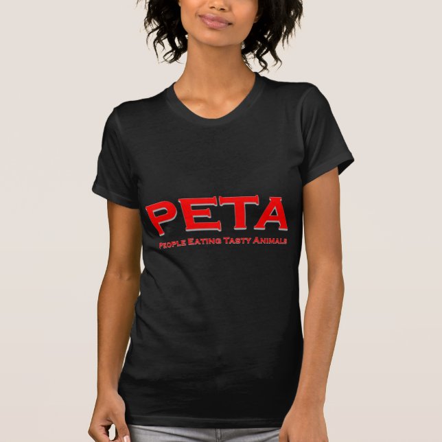 PETA - Folk som äter smakliga djur Tröja (Framsida)
