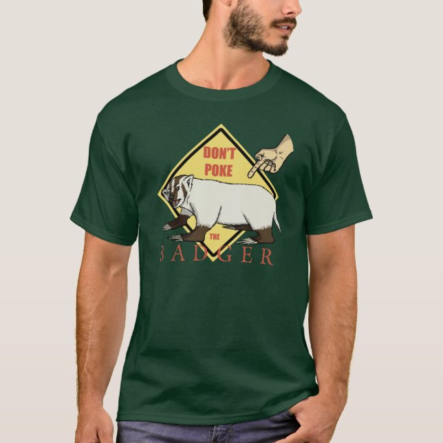 Peta inte bäverskinnet! t-shirt (Framsida)