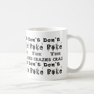 Peta inte Craziesen: Slätt Kaffemugg