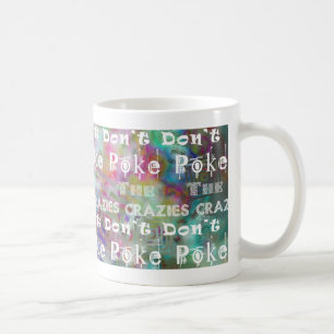 Peta inte craziesna: finare kaffemugg