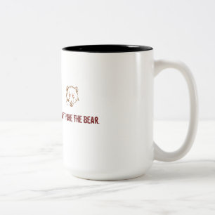 Peta inte den björnkaffe-/Teamuggen Två-Tonad Mugg