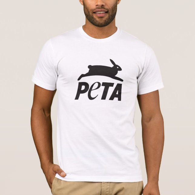 PETA logo t-shirt (Framsida)