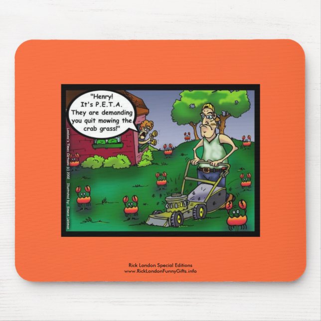 PETA & The Crabgrass Cartoon Musmatta (Framsidan)