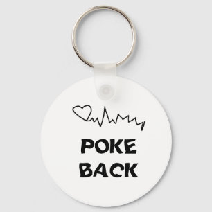 PETA TILLBAKA KEYCHAIN NYCKELRING