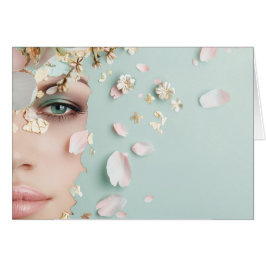 Petal Awakening Hälsningskort