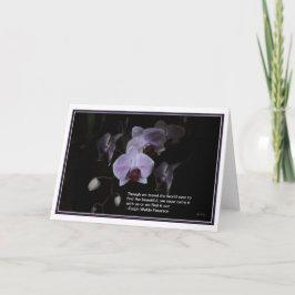 Petal Dance: Emerson Quote Card Kort