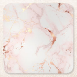  Petal Drink Underlägg Papper Kvadrat