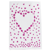 Petal Heart Gift Bag