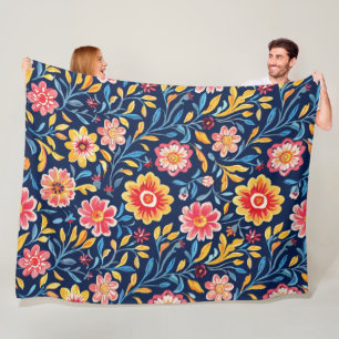 Petal Kissed Morgon 60 x 80 Fleece Blanket