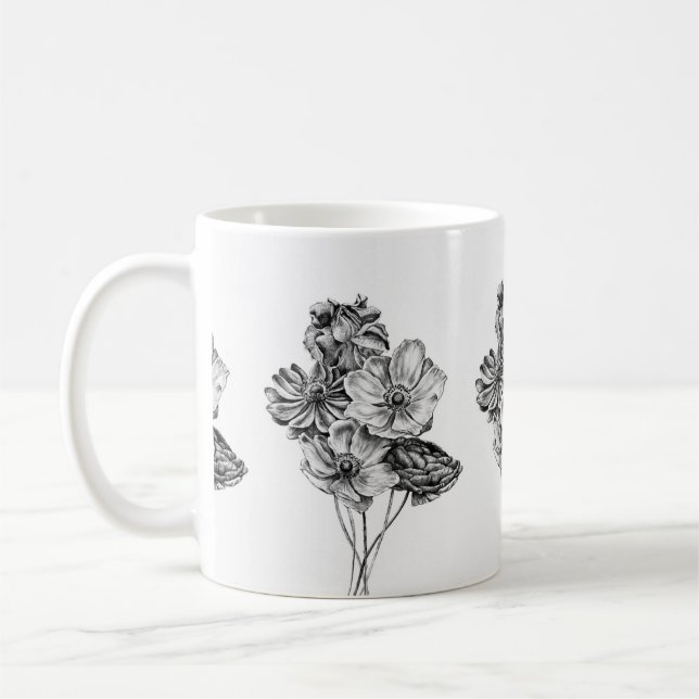 Petal Linjer & Coffee Times Kaffemugg (Vänster)
