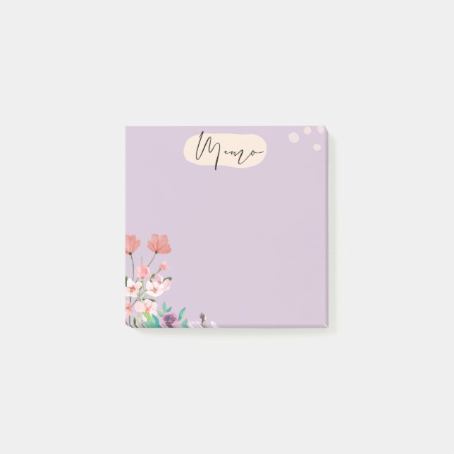 Petal Memo-kvartetten Post-it Block (Framsida)