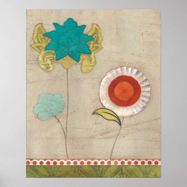 Petal Mönster I Poster (Framsidan)