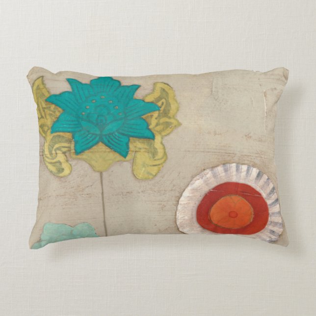 Petal Mönster I Prydnadskudde (Framsidan)