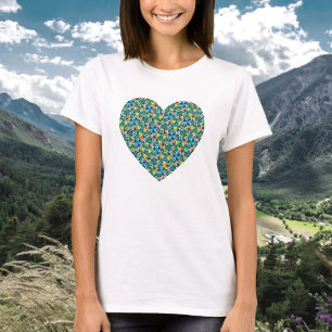 Petal Party Mönster T-Shirt