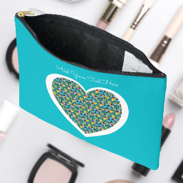 Petal Party Mönster, tillbehören Pouch