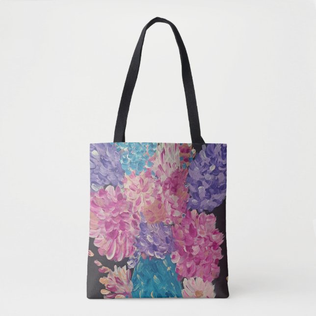 Petal Party Tote Bag Tygkasse (Framsida)