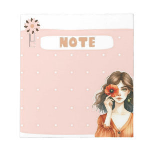 Petal & Polka: Whimsical Muse Notes Collection Anteckningsblock