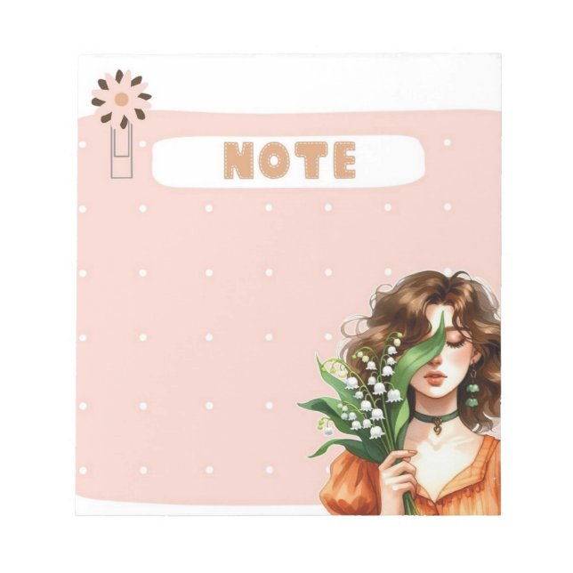 Petal & Polka: Whimsical Muse Notes Collection Anteckningsblock (Framsida)