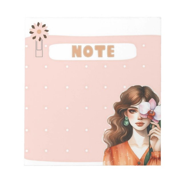 Petal & Polka: Whimsical Muse Notes Collection Anteckningsblock (Framsida)