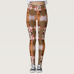 "Petal Pride" Margaret - Art & Blommigt Society Leggings
