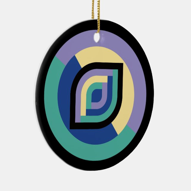 Petal Prism (Focus) Julgransprydnad Keramik (Höger)