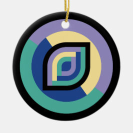 Petal Prism (Focus) Julgransprydnad Keramik