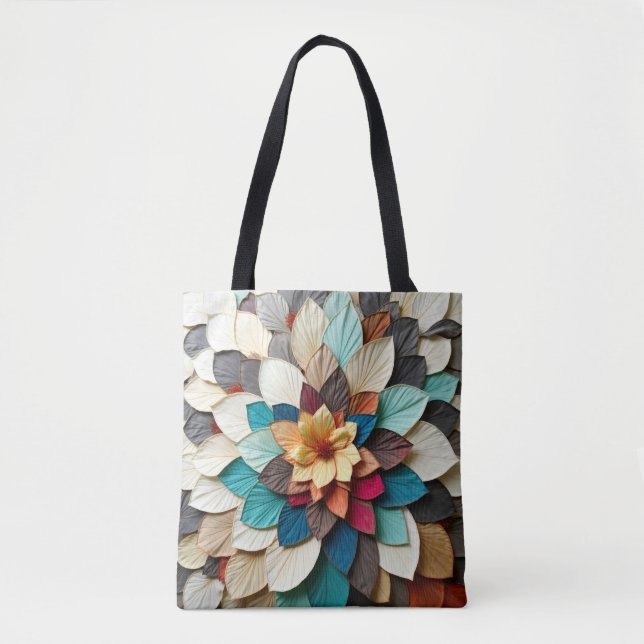 Petal Quilt Memory Bloom Tygkasse (Framsida)
