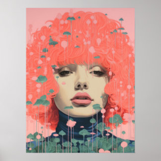 Petal Rosa Harmony Poster